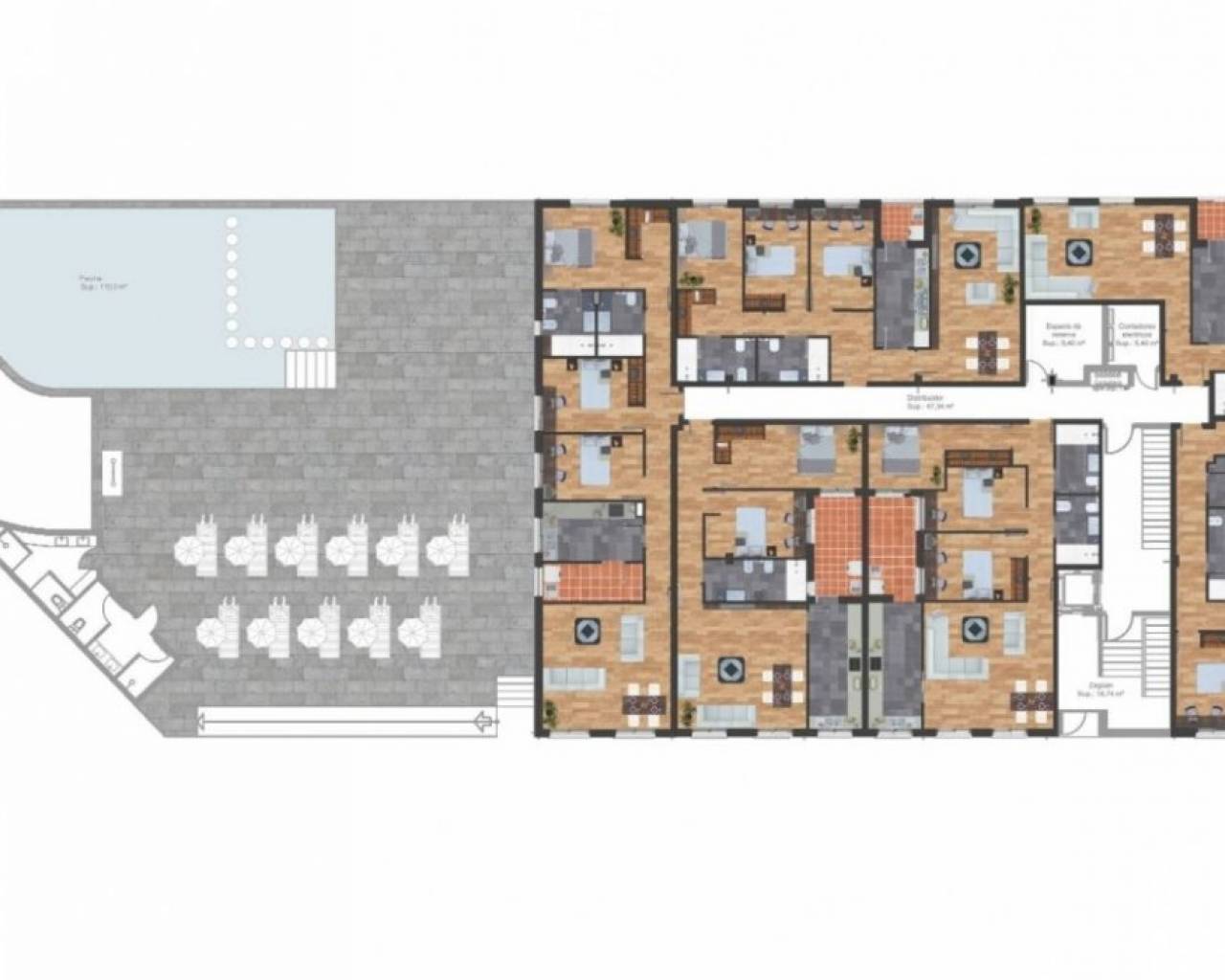 New Build - Apartments - Torre Pacheco - - Centro  -