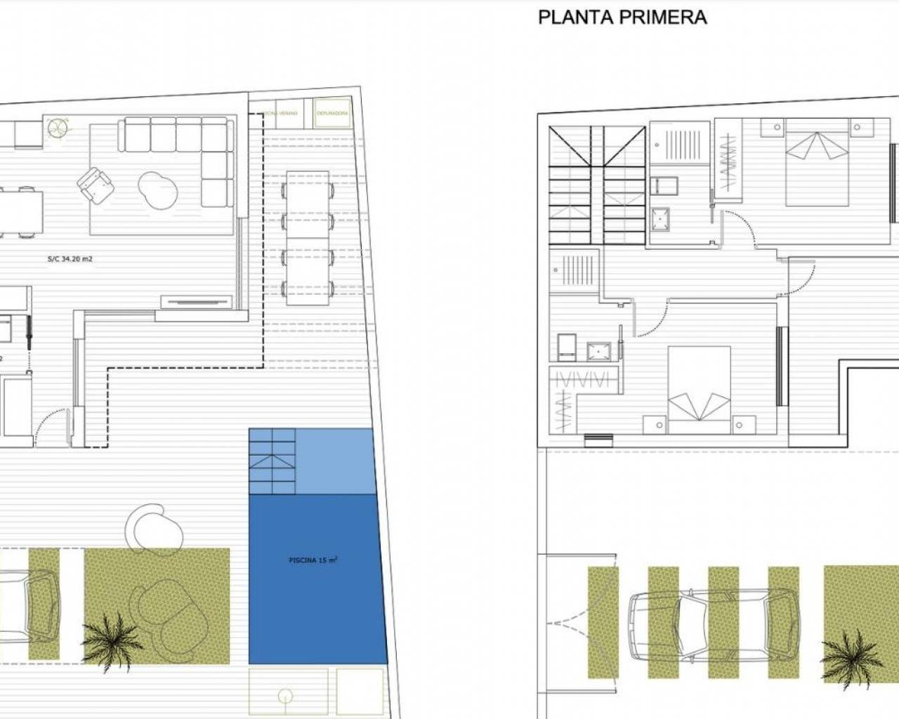 Nueva construcción  - Villas - San Pedro del Pinatar - Pueblo