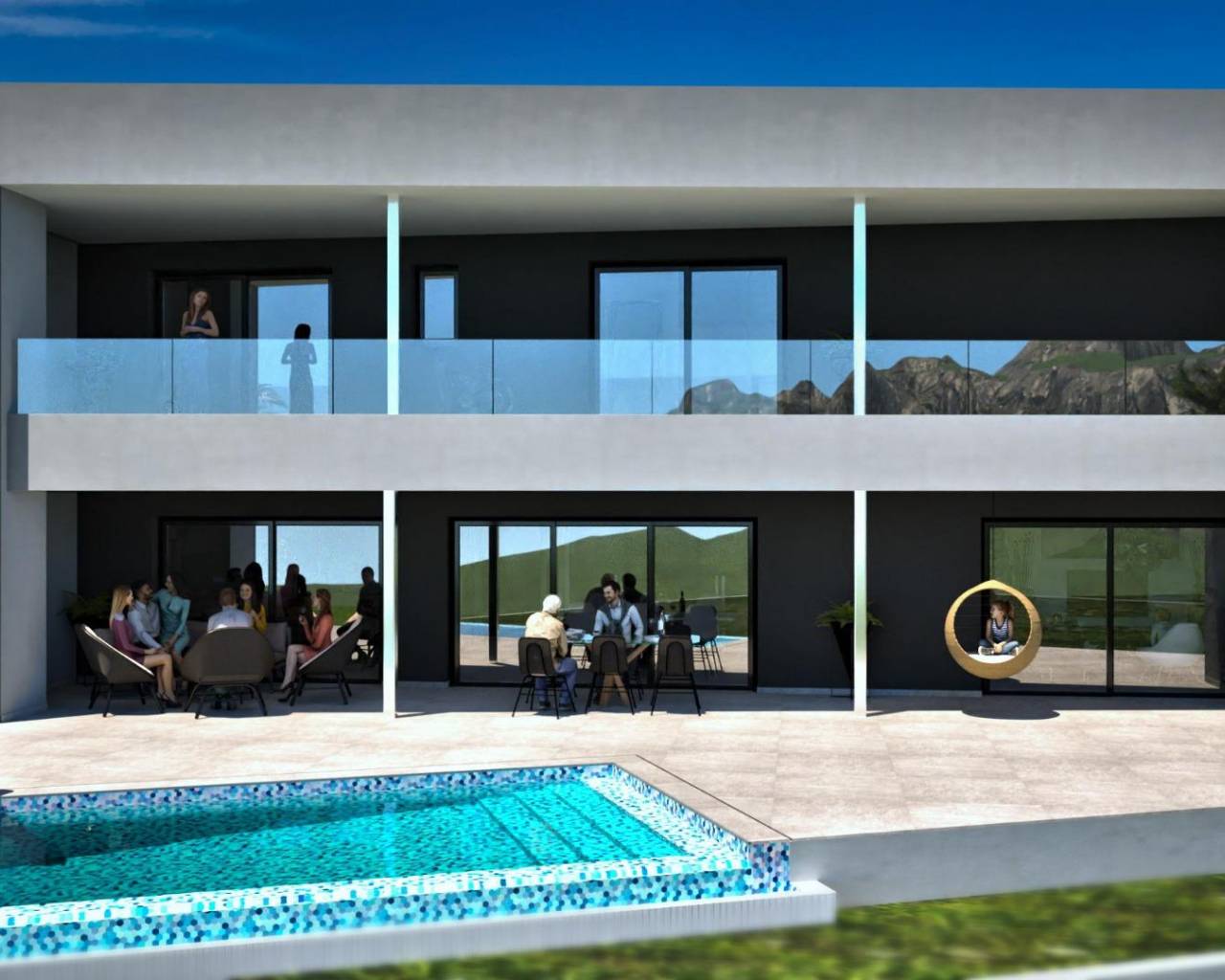 Nouvelle construction - Villas - la Nucia - Panorama
