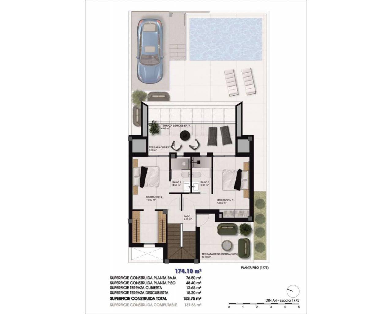 Nouvelle construction - Quad House - Guardamar del Segura - 03150