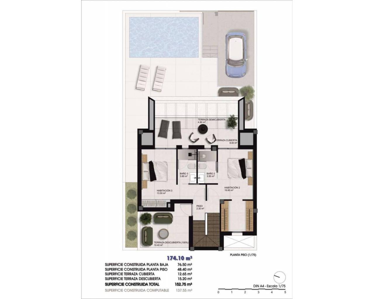 Nouvelle construction - Quad House - Guardamar del Segura - 03150