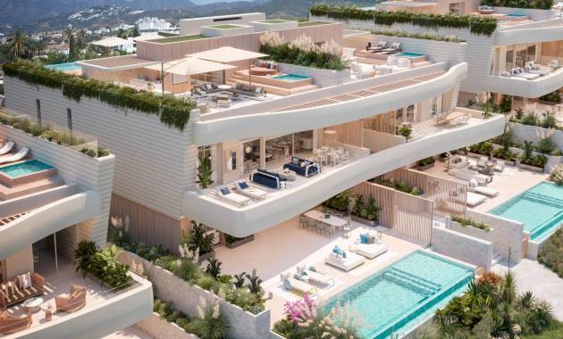 Adosado / Bungalow · Nueva construcción  · Marbella · Las Chapas