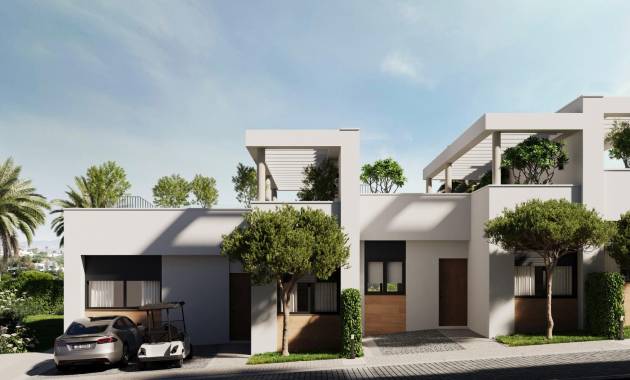 Adosado / Bungalow · Nueva construcción  · Mijas · Cerrado del Águila Golf