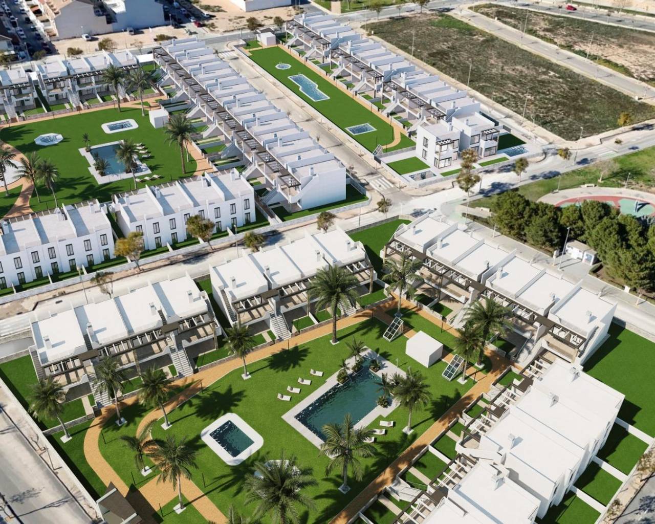 Adosado / Bungalow - Nueva construcción  - Pilar de La Horadada - NB-63045