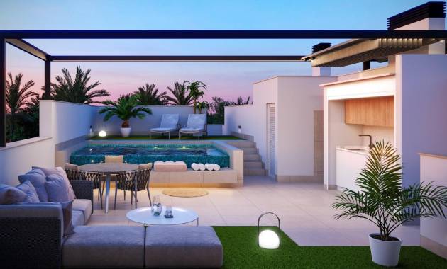 Adosado / Bungalow · Nueva construcción  · Pilar de La Horadada · Pilar De La Horadada
