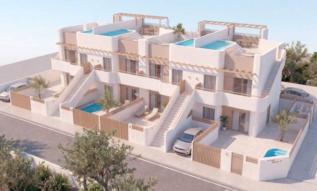 Adosado / Bungalow · Nueva construcción  · Pilar de La Horadada · pueblo