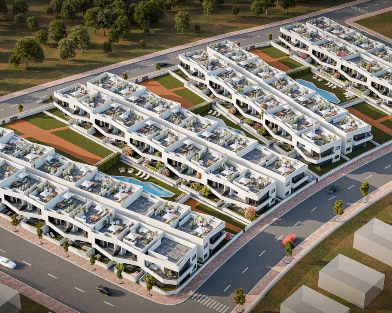 Adosado / Bungalow - Nueva construcción  - San Miguel de Salinas - NB-21137