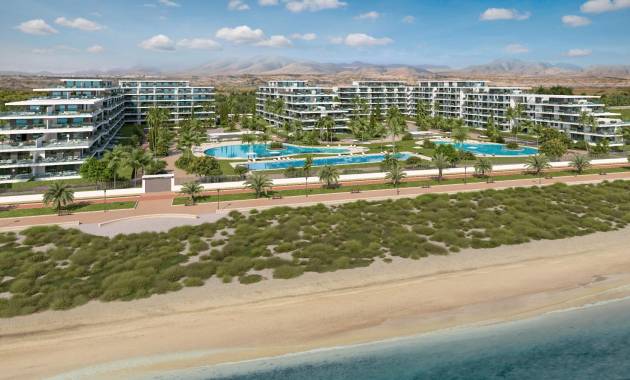 Apartamentos · Nueva construcción  · Almerimar · 1ª Linea De Playa