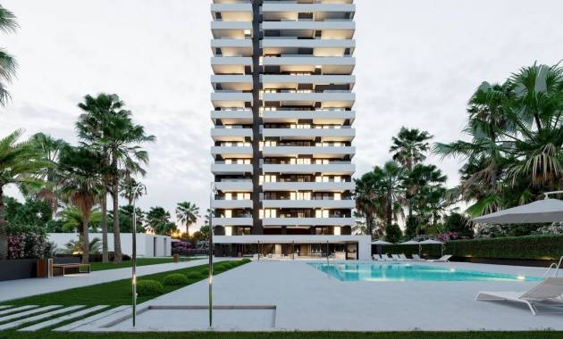 Apartamentos · Nueva construcción  · Calpe · Playa Arenal-bol