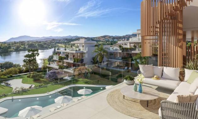 Apartamentos · Nueva construcción  · Estepona · Araiso Alto-flamingo Golf Urb. Bel-air