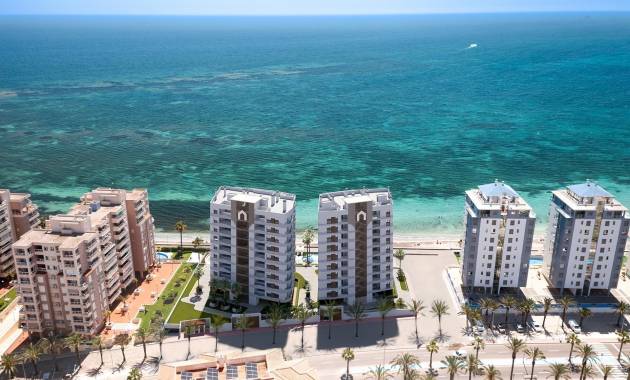 Apartamentos · Nueva construcción  · La Manga del Mar Menor · 1ª Linea Del Mar Mediterraneo