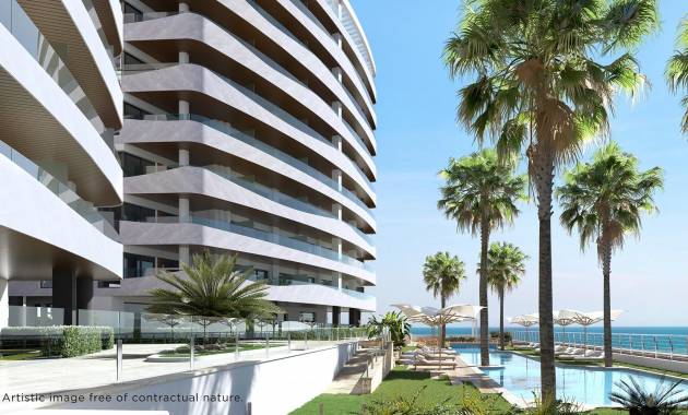 Apartamentos · Nueva construcción  · La Manga del Mar Menor · 1ª Linea Del Mar Mediterraneo