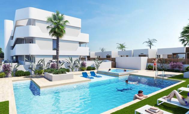 Apartamentos · Nueva construcción  · Los Alcazares · Serena Golf