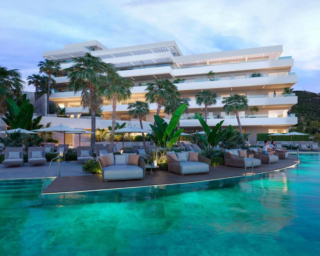 Apartamentos - Nueva construcción  - Mijas - NB-44281