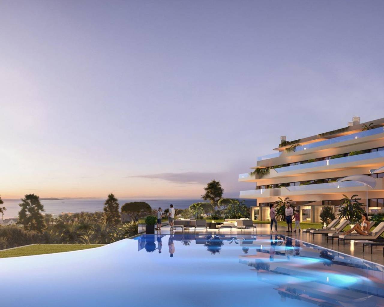 Apartamentos - Nueva construcción  - Mijas - NB-54212