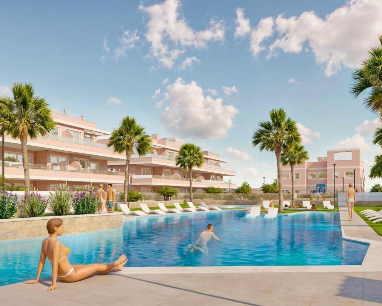 Apartamentos - Nueva construcción  - Pilar de La Horadada - NB-42415