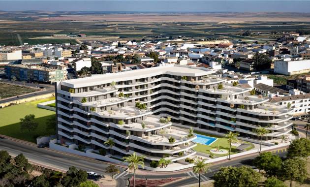 Apartamentos · Nueva construcción  · San Miguel de Salinas · Pueblo