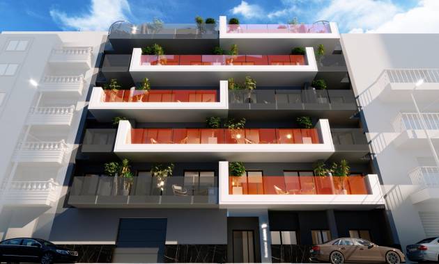 Apartamentos · Nueva construcción  · Torrevieja · Centro