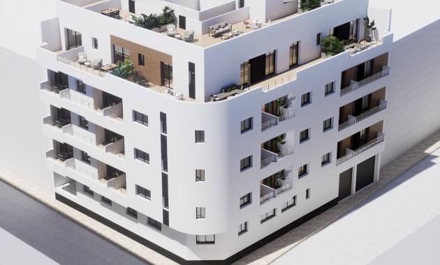 Apartments · New Build · Torrevieja · pueblo