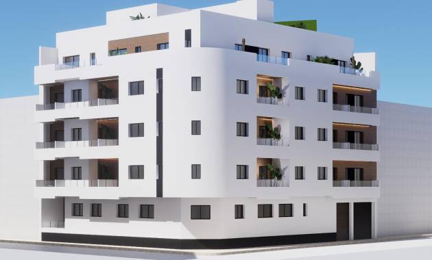 Apartments · New Build · Torrevieja · pueblo