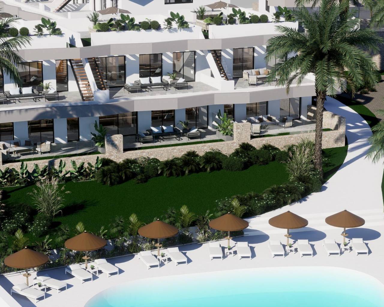 Bungalow  / Townhouse - New Build - Finestrat - NB-54806