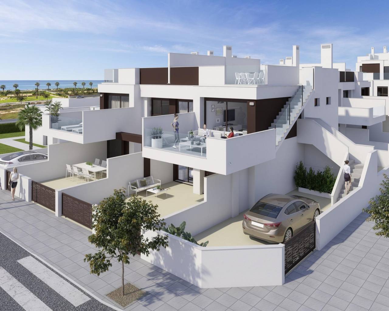 Bungalow  / Townhouse - New Build - Pilar de La Horadada - NB-60436