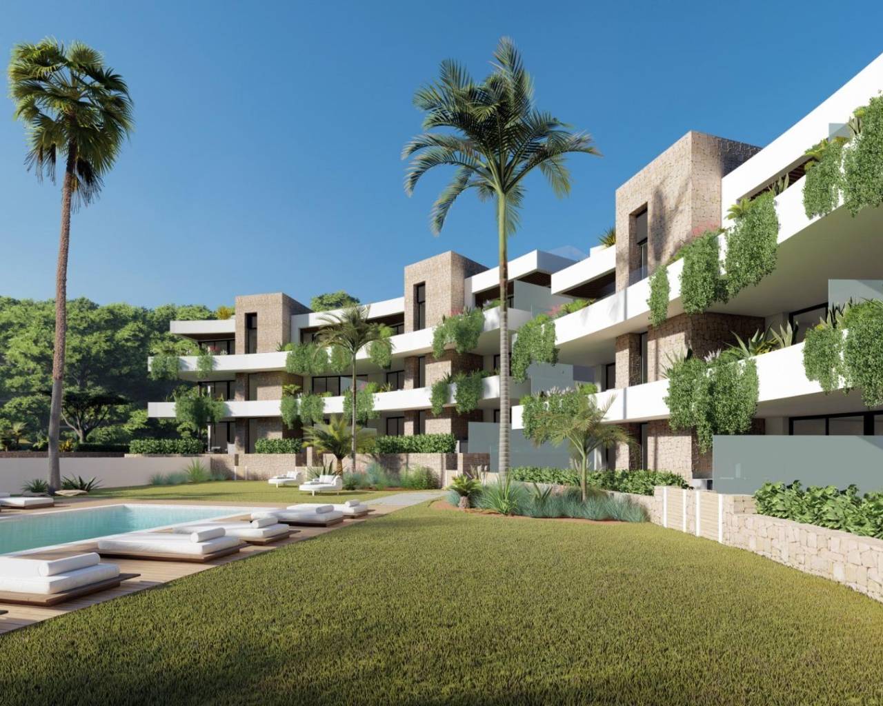Ground floor apartment - New Build - La Manga Club - NB-79189