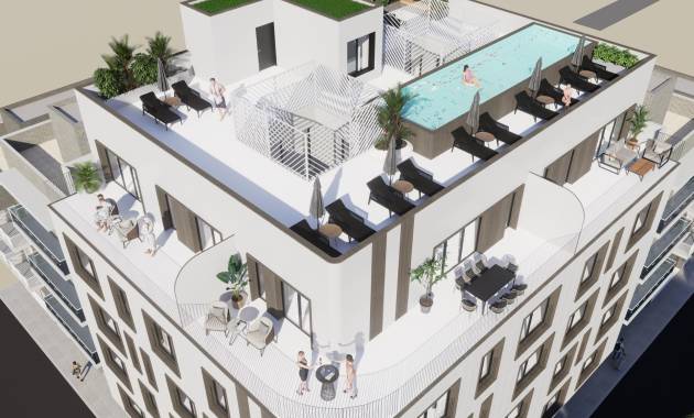 Leiligheter · New Build · Torrevieja · El acequión