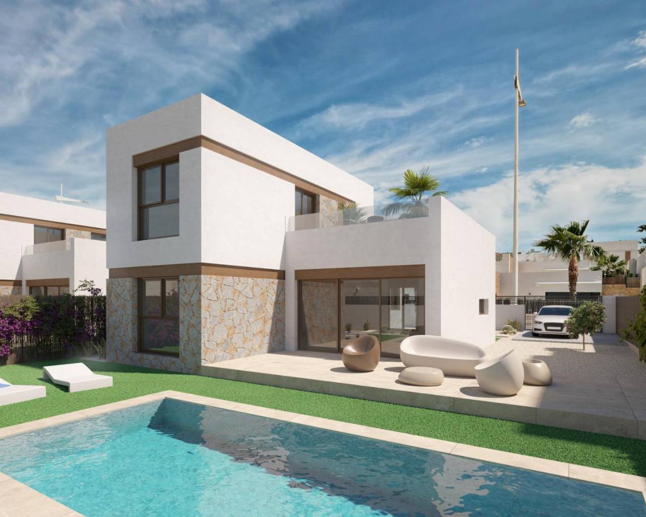 Villas - New Build - Algorfa - NB-86142