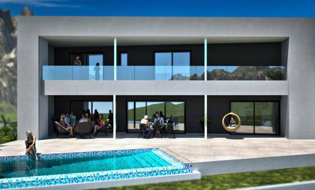 Villas · New Build · la Nucia · Panorama