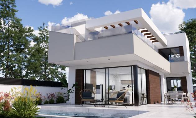 Villas · New Build · Pilar de la Horadada · Lo Romero Golf