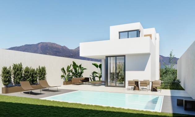 Villas · New Build · Polop · Alberca