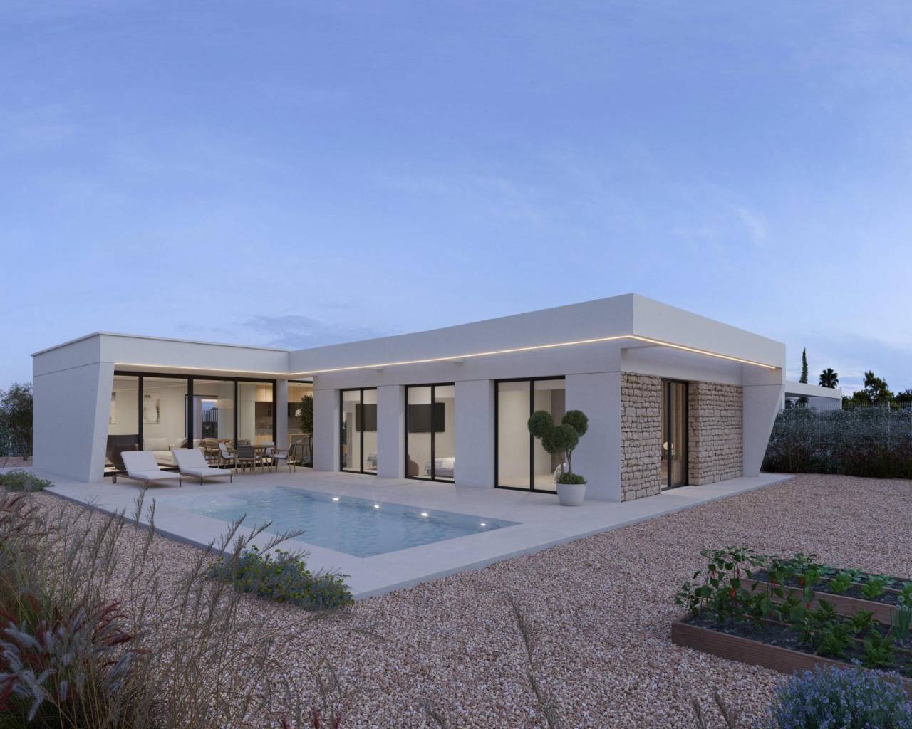 Villas - Nouvelle construction - Fuente Álamo - NB-80923