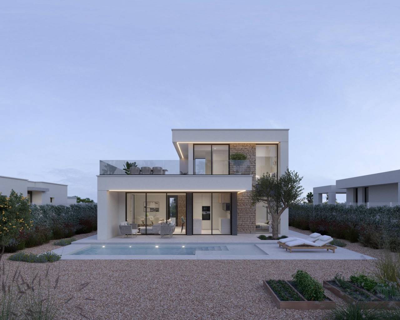 Villas - Nouvelle construction - Fuente Álamo - NB-92126