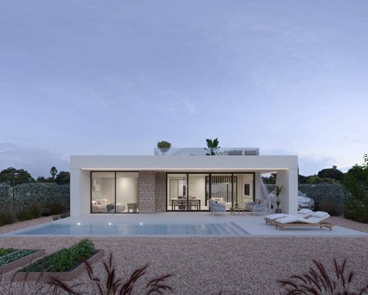Villas - Nouvelle construction - Fuente Álamo - NB-98885