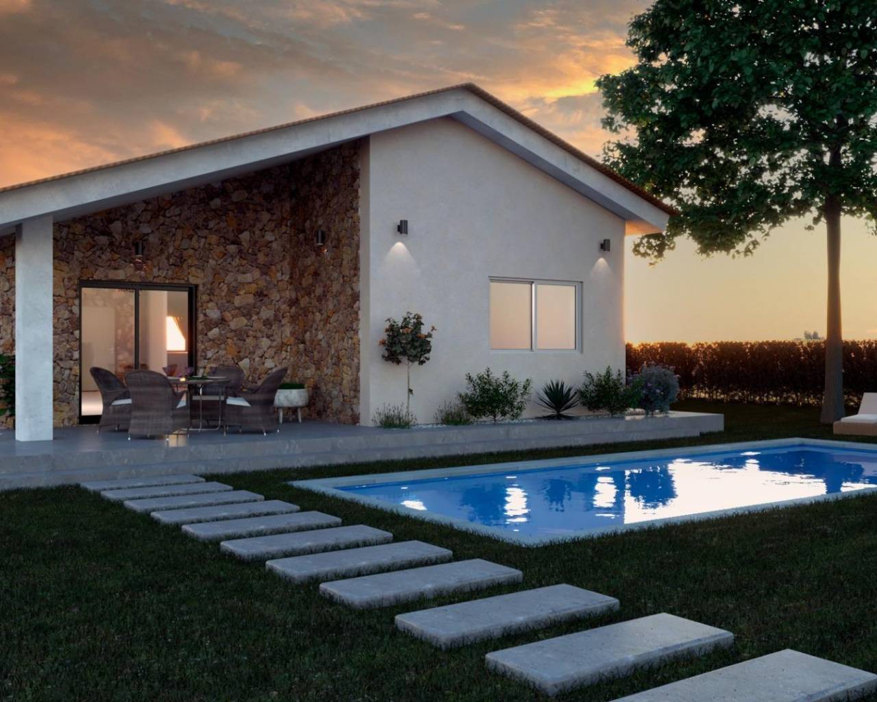 Villas - Nouvelle construction - Moratalla - NB-42213