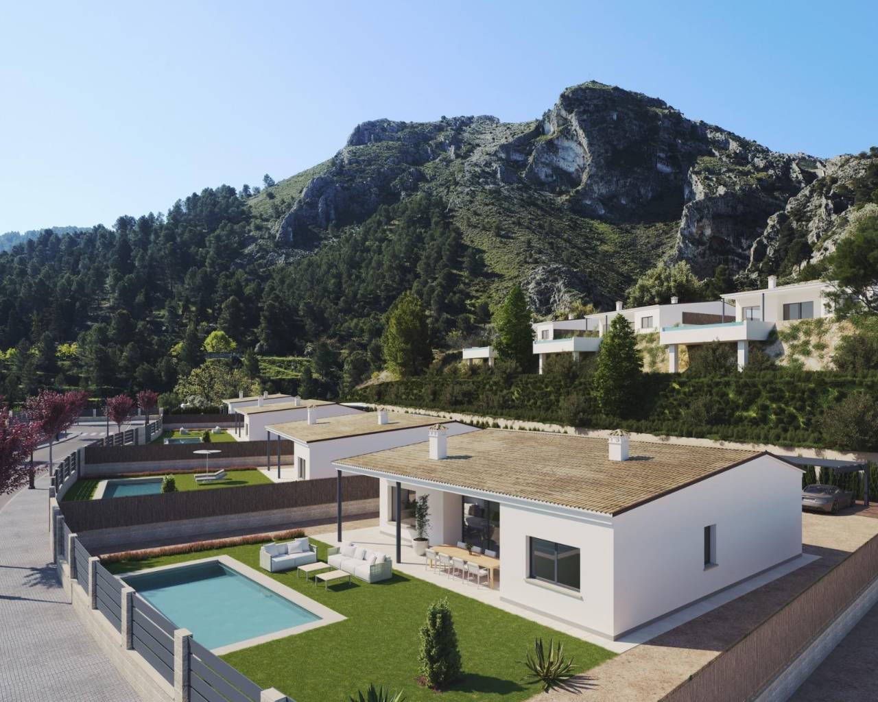 Villas - Nouvelle construction - Penaguila - NB-24033