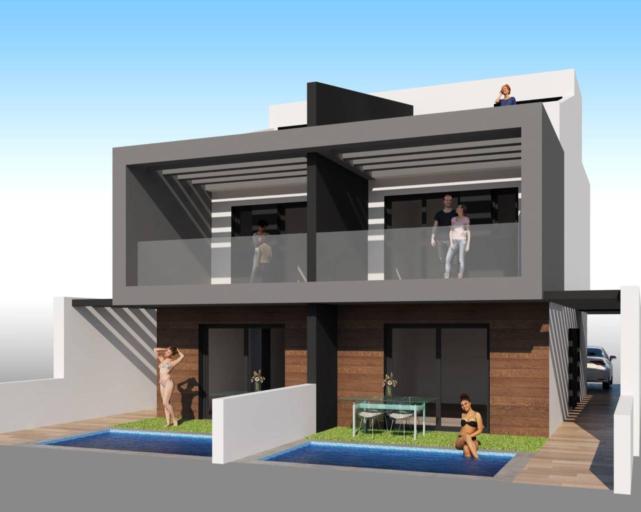 Villas - Nouvelle construction - San Javier - NB-79724