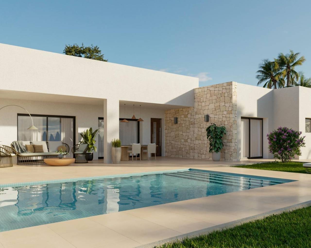 Villas - Nueva construcción  - Aspe - NB-46639