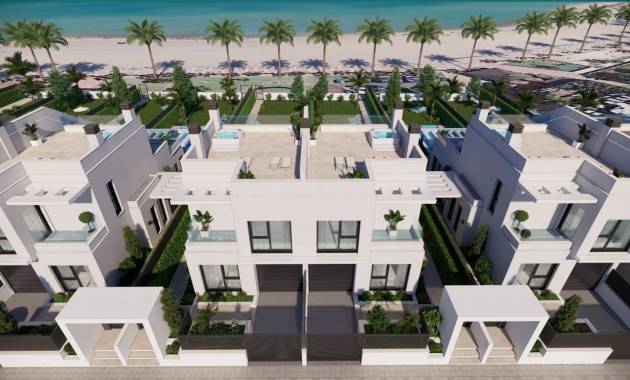 Villas · Nueva construcción  · Los Alcazares · Punta Calera