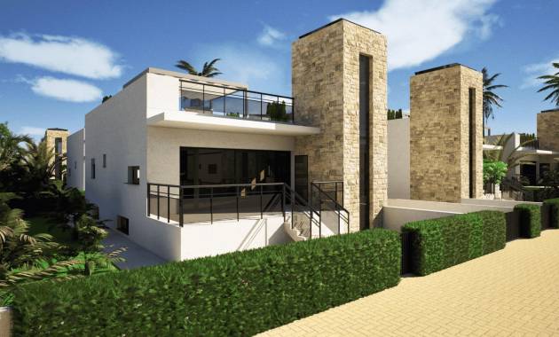 Villas · Nueva construcción  · Mazarron · Camposol Golf