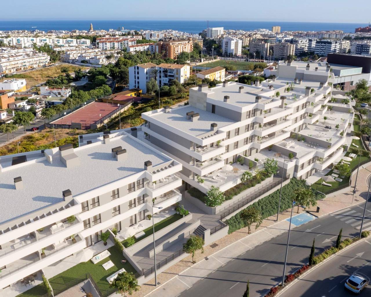 New Build - Apartments - Estepona - Teatro Auditorio Felipe Vi