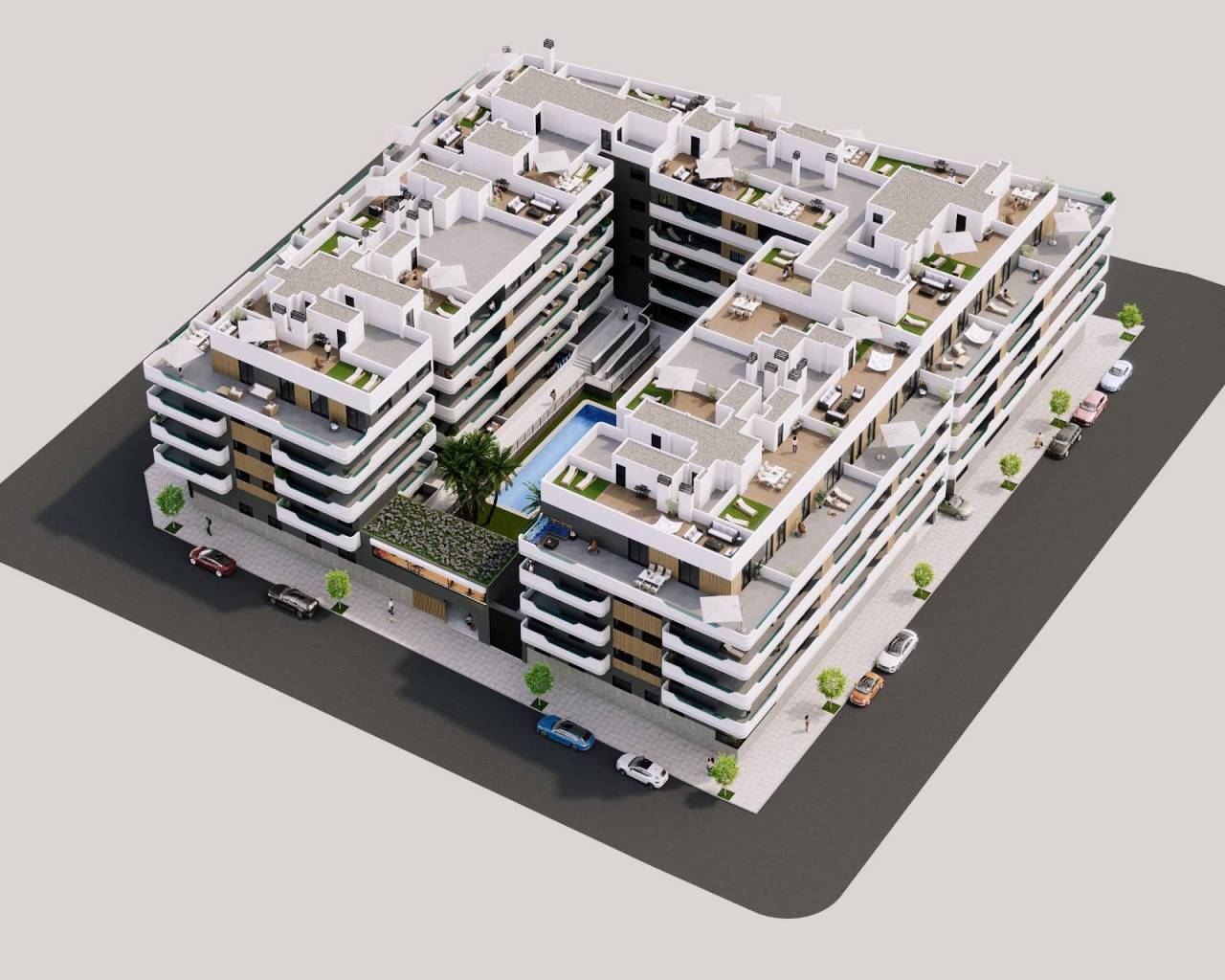 Nueva construcción  - Apartamentos - Santa Pola - Eroski