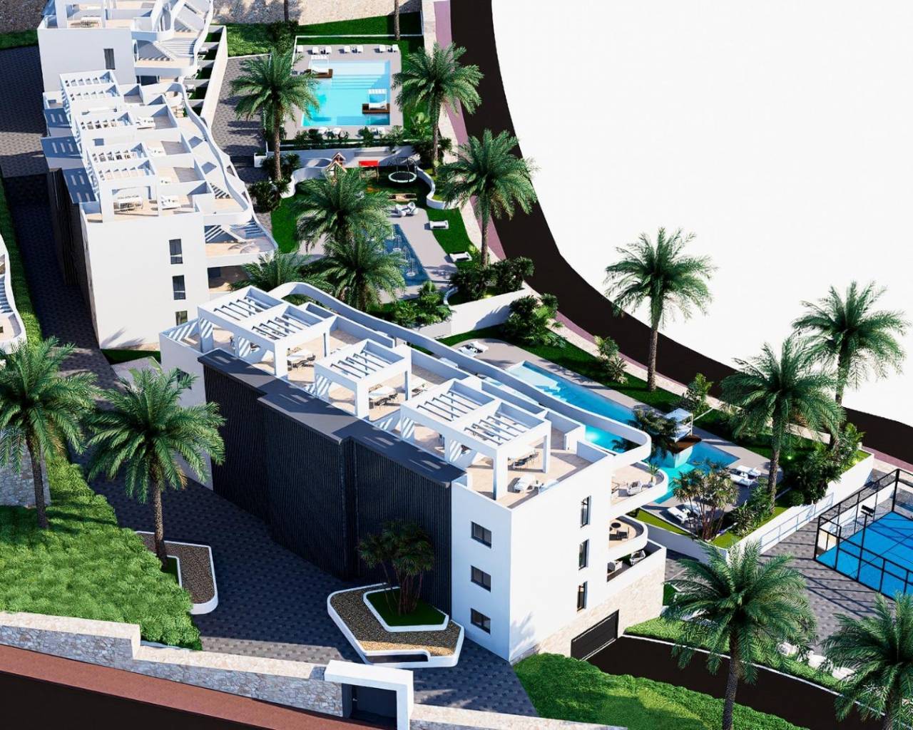 Nueva construcción  - Apartamentos - Finestrat - Golf Piug Campana