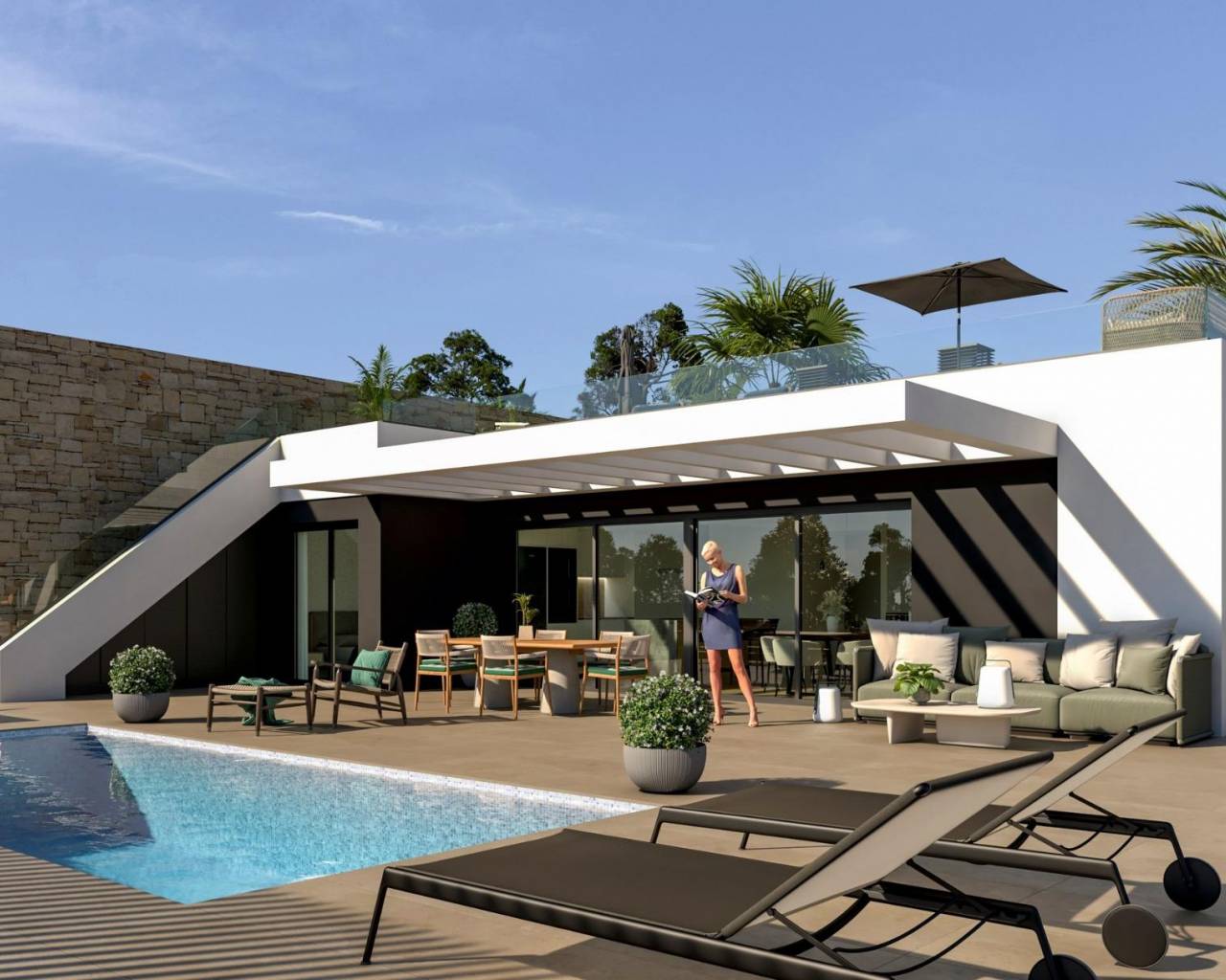 Nueva construcción  - Villas - Mutxamel - Dorado Country Club
