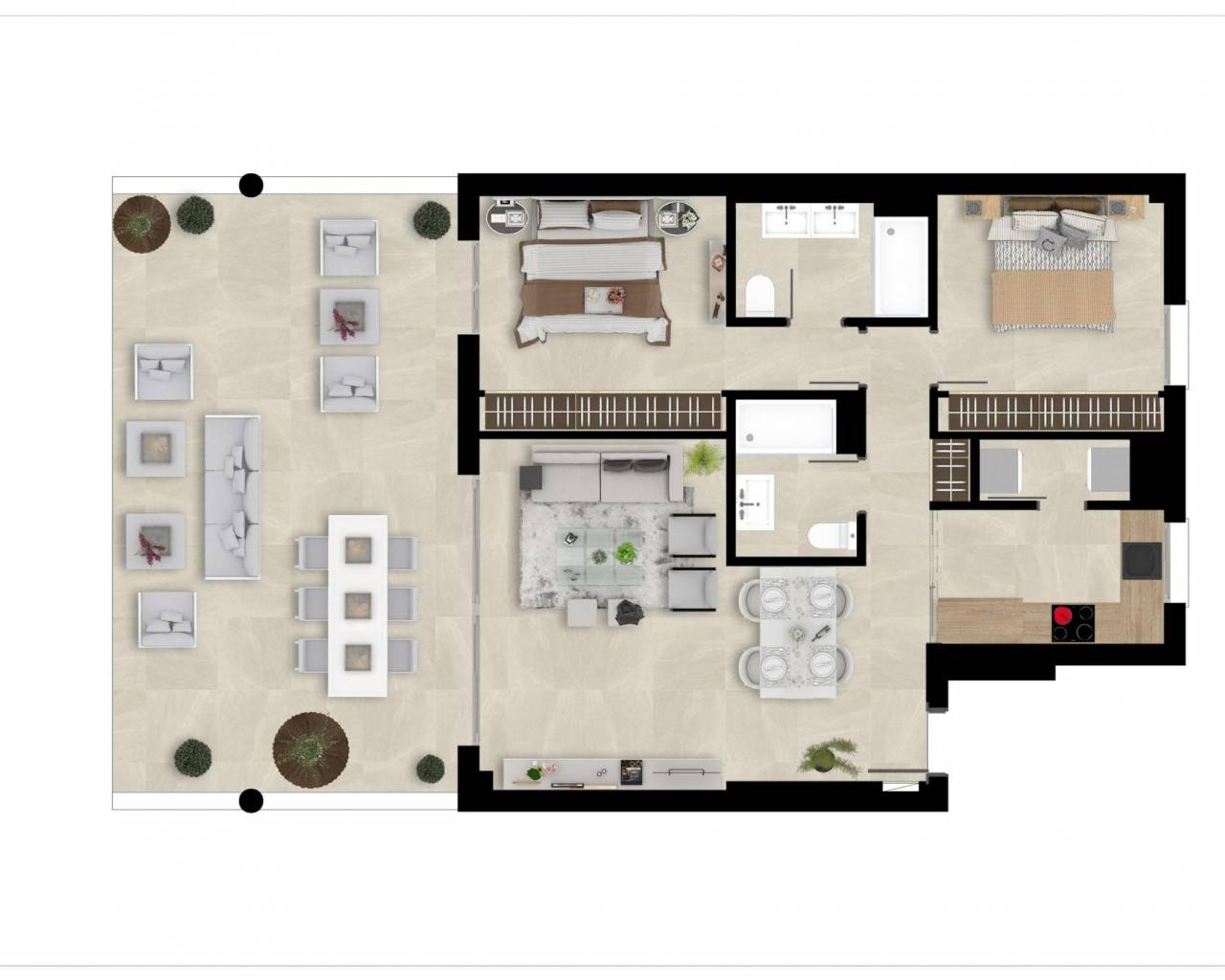 New Build - Apartments - Mijas - Calanova