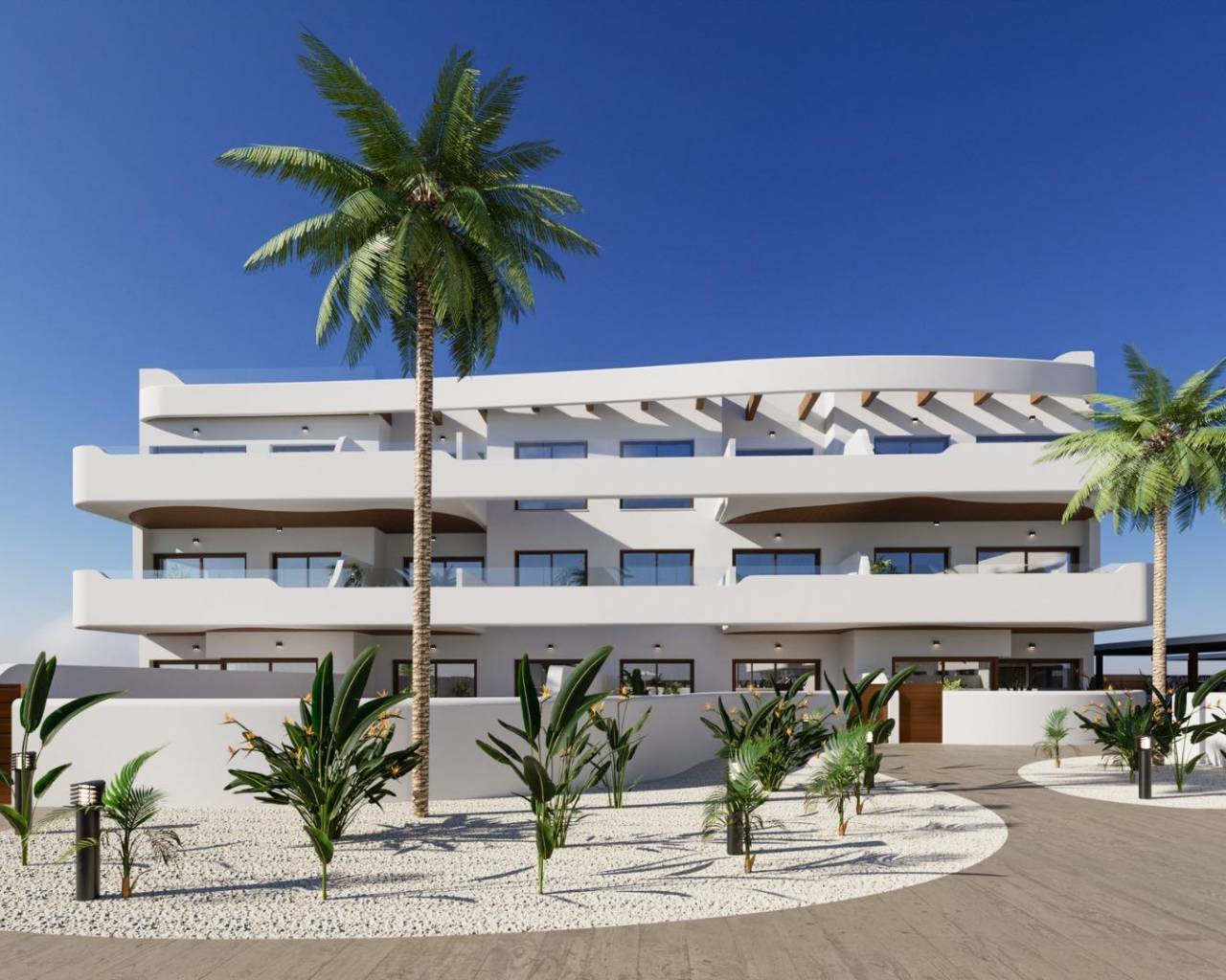 New Build - Apartments - Los Alczares - Serena Golf