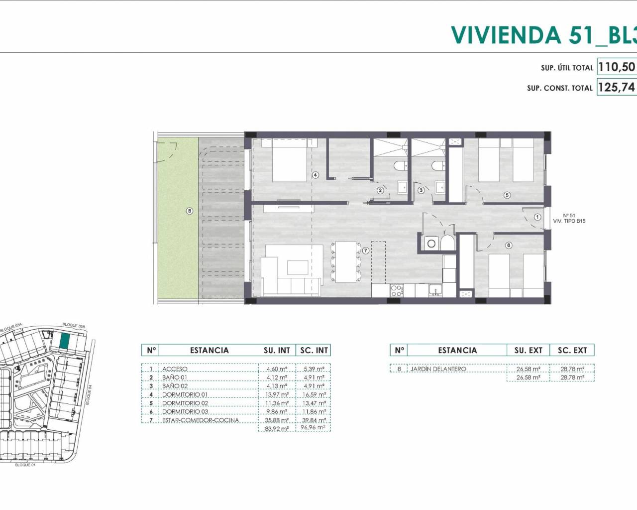 Nueva construcción  - Apartamentos - Monforte del Cid - Alenda Golf