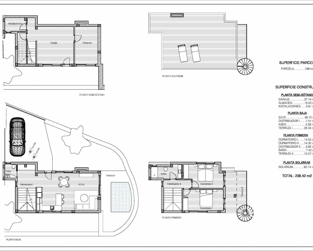 Nouvelle construction - Villas - Algorfa - La Finca Golf Resort