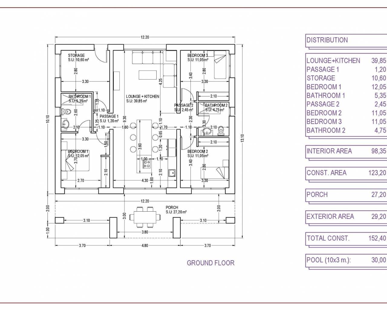 Nueva construcción  - Villas - Pinoso - Campo